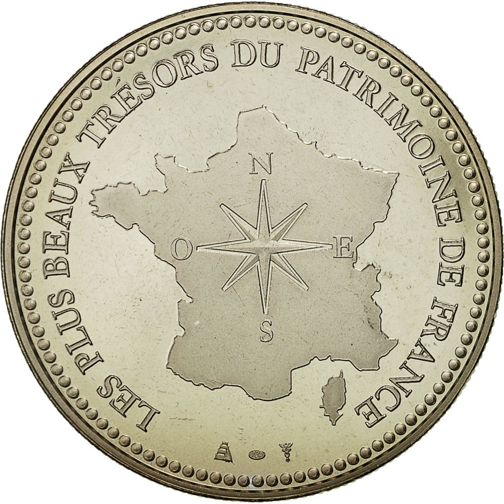 France, Medal, Paris - La Tour Eiffel, MS(64), Cupro-nickel