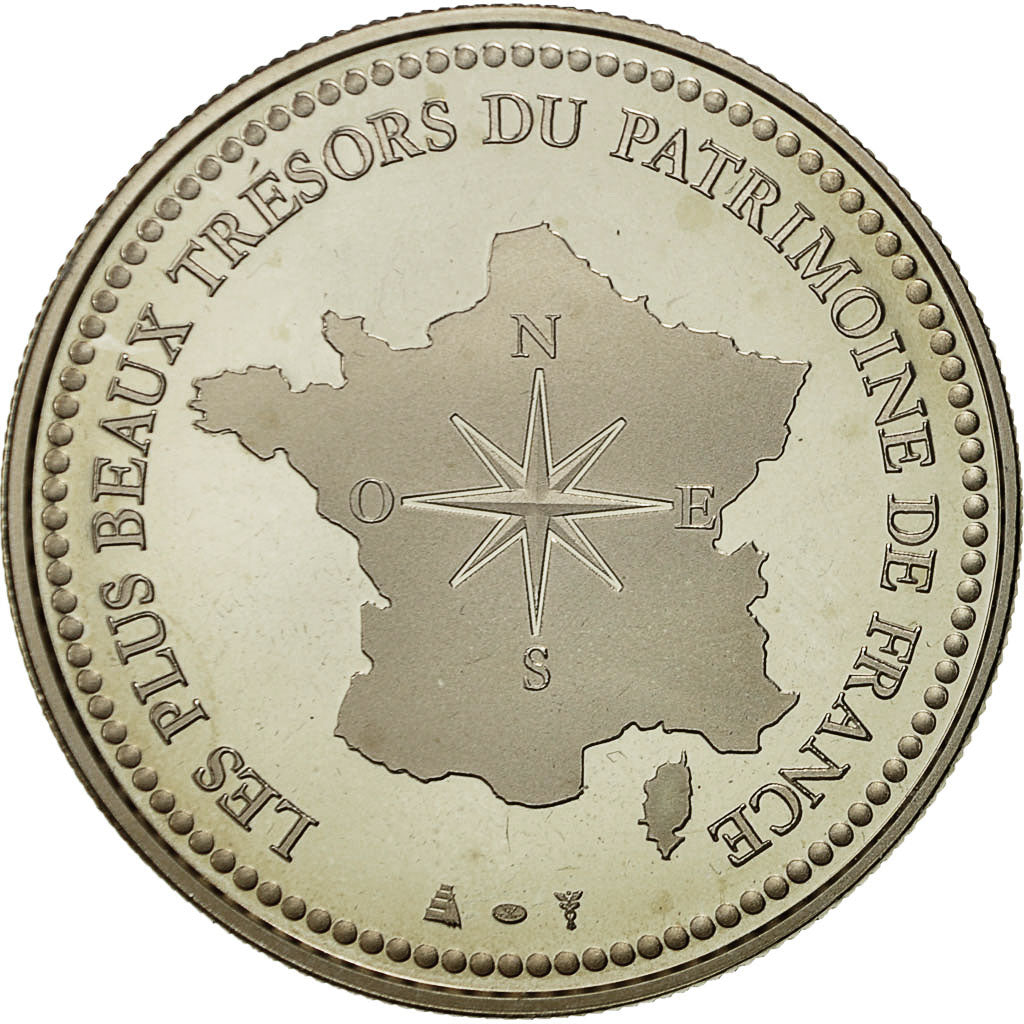 Francia, medaglia, Le Château de Versailles, SPL+, Rame-nichel
