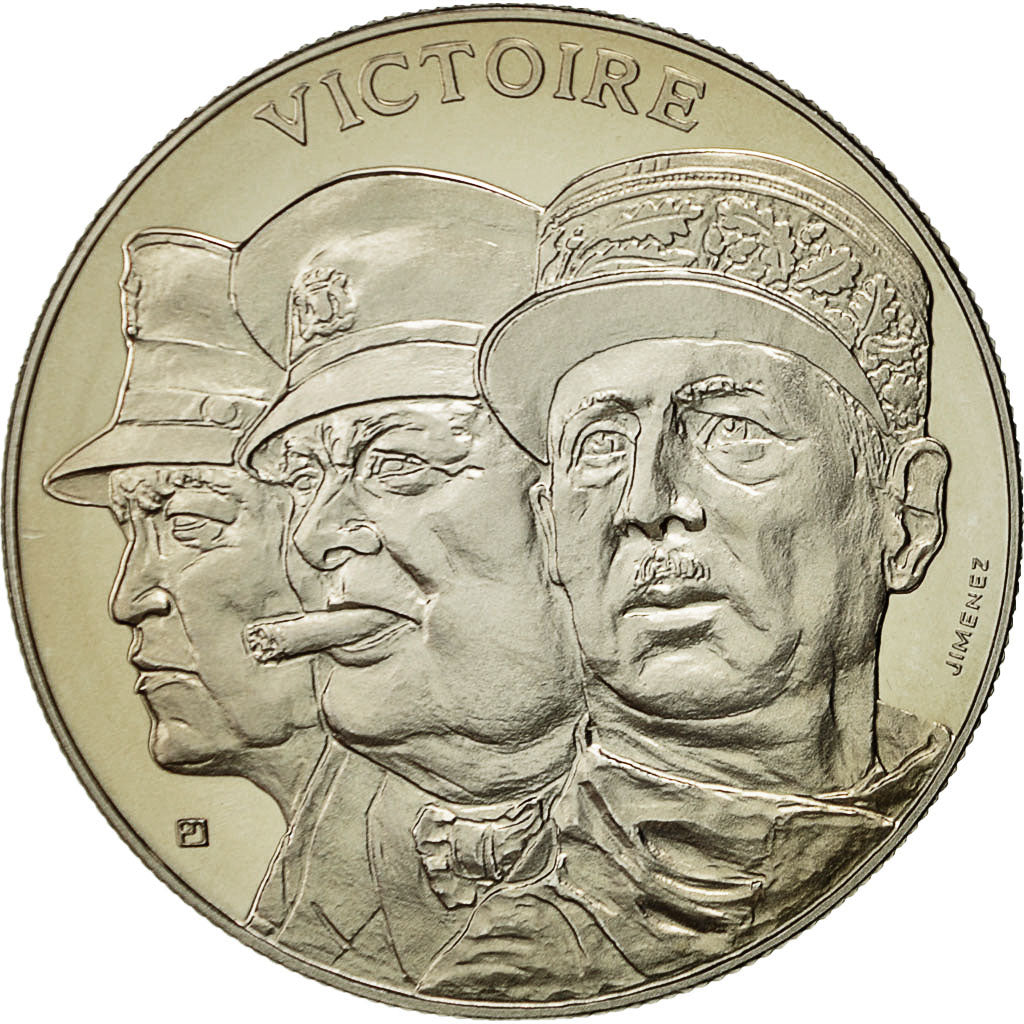 France, Medal, Seconde Guerre Mondiale, Victoire du 8 Mai 1945, Jimenez, MS(64)
