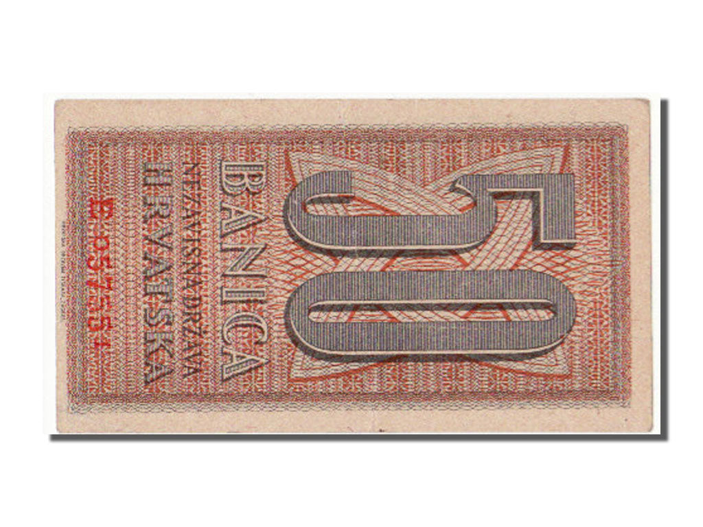 Croatia, 50 Banica, 1942, UNC(63), E057551