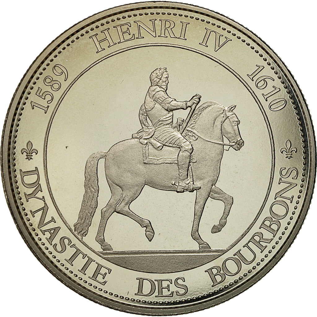 Francia, medalla, Les rois de France, henri IV, SC+, Cuproníquel