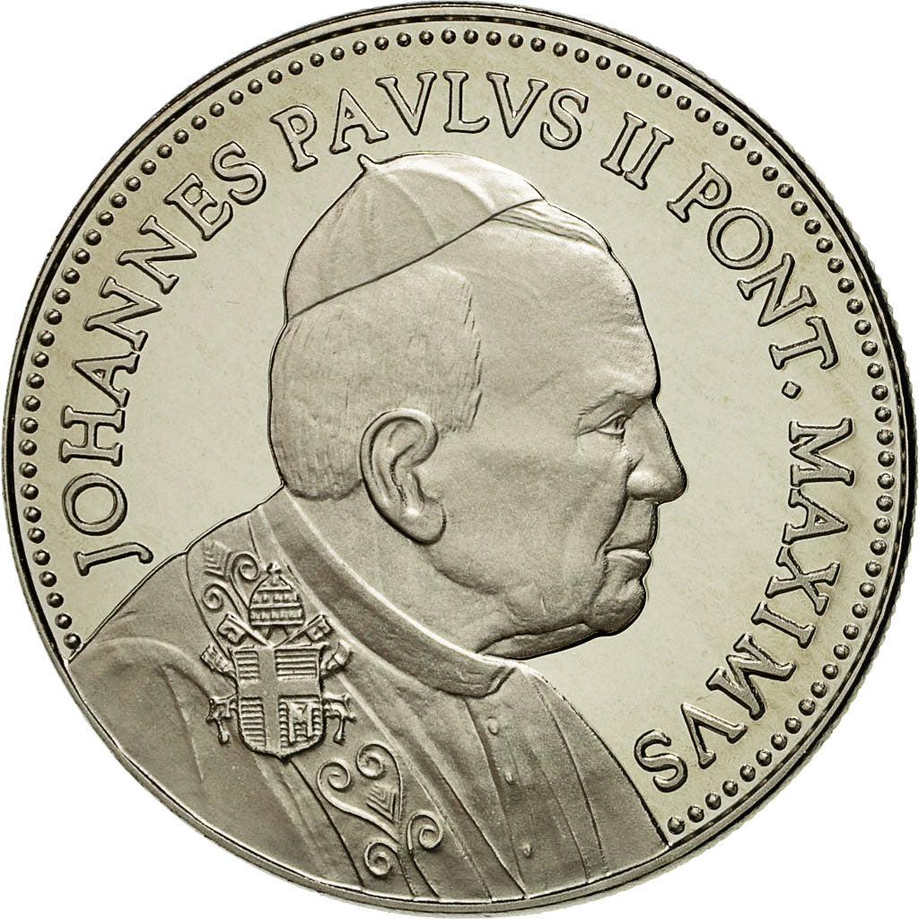 Vatican, Medal, Pape Jean Paul II, 2005, MS(64), Cupro-nickel