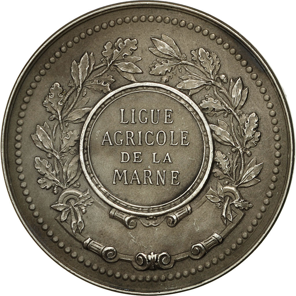 France, Médaille, Honneur au Mérite Agricole, Marne, Arthus Bertrand, SPL