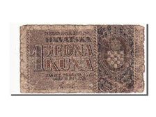 Croatia, 1 Kuna, 1942, VF(20-25), CF 225721