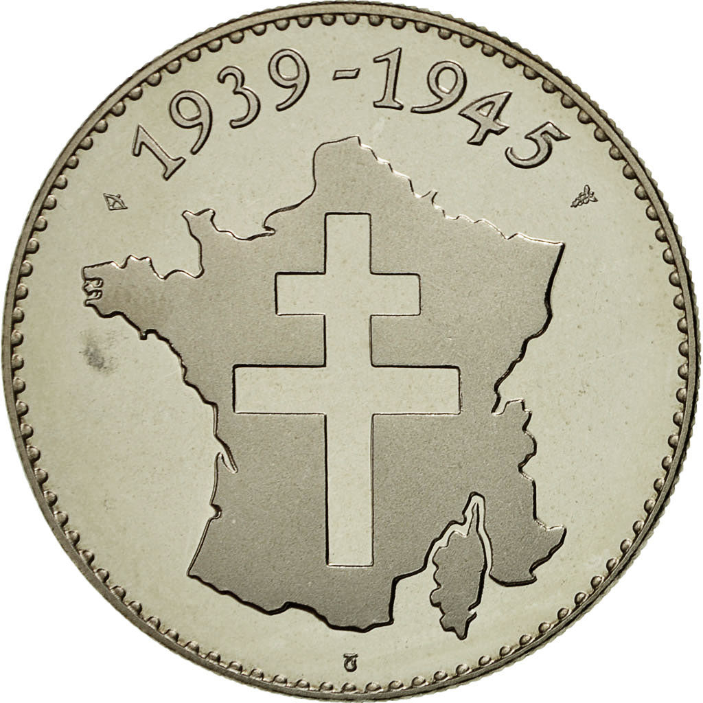 France, Medal, Seconde Guerre Mondiale, Mac Arthur, MS(64), Cupro-nickel
