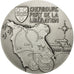France, Medal, Cherbourg Port de la Libération, MS(64), Silvered bronze