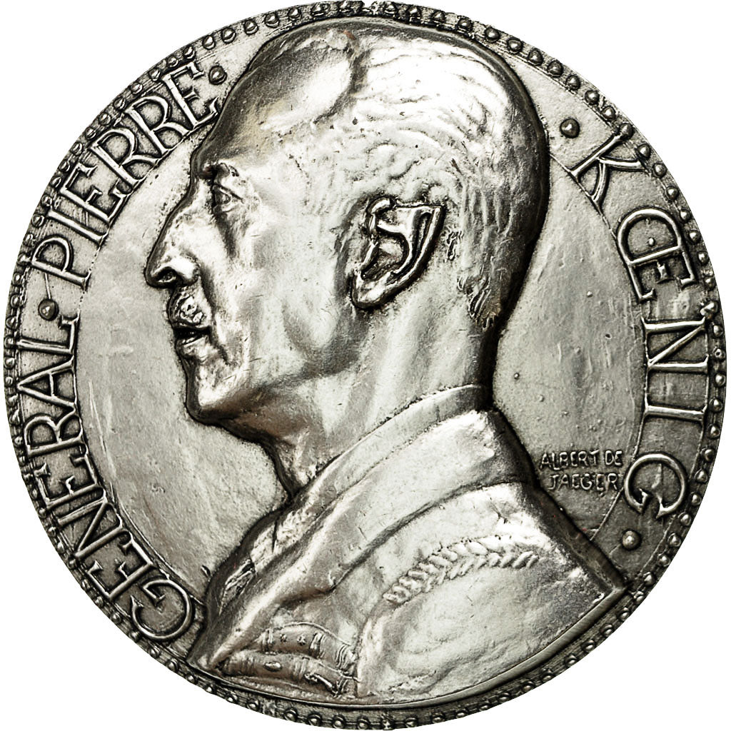 Francia, medaglia, Seconde Guerre Mondiale, Général Koenig, De Jaeger, SPL+