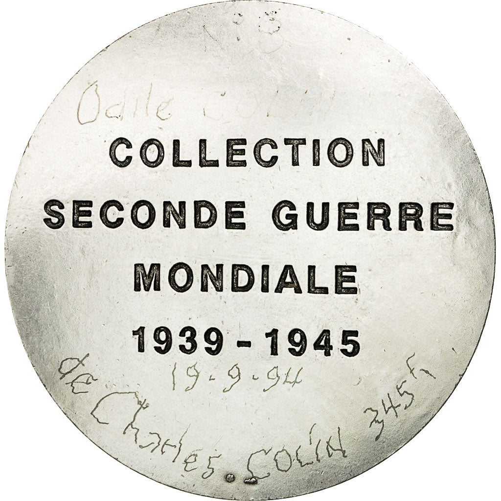 Francia, medaglia, Seconde Guerre Mondiale, Général Koenig, De Jaeger, SPL+