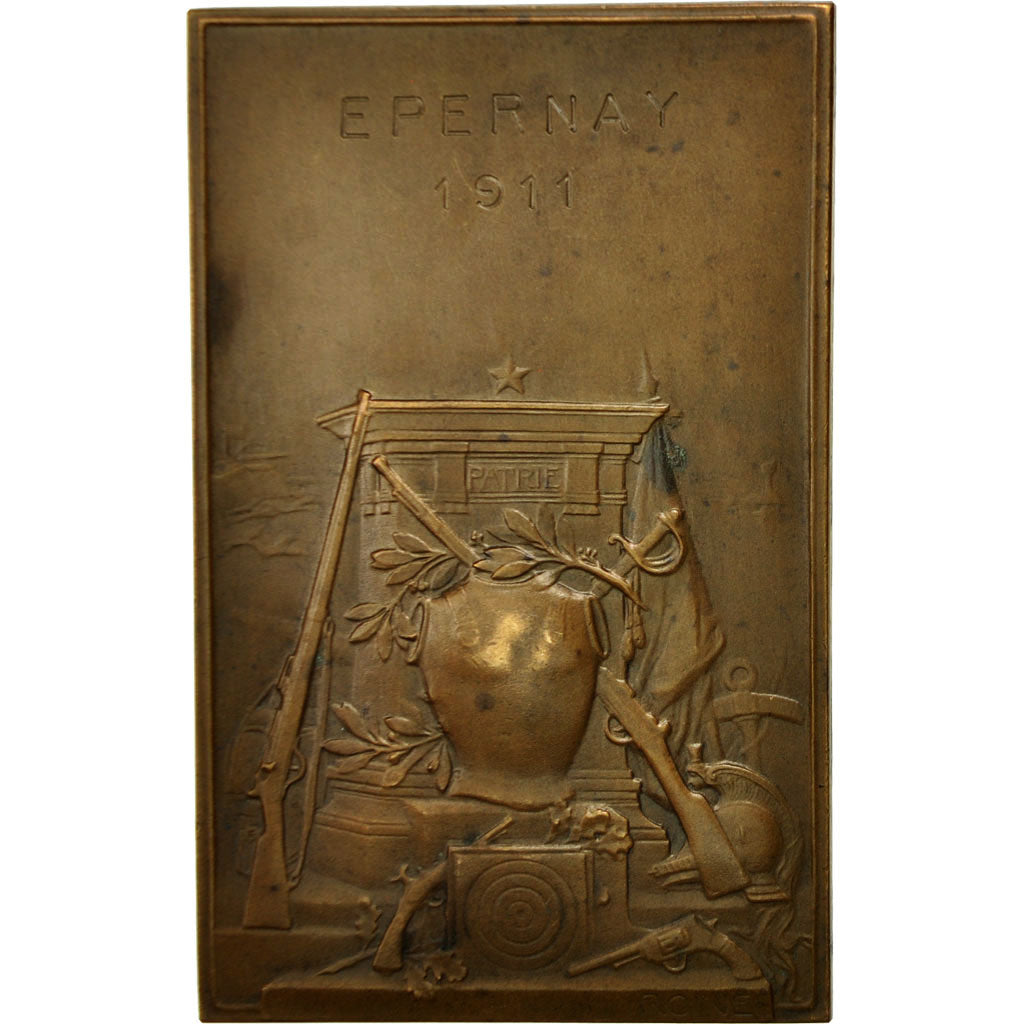 Frankrijk, Medaille, Première Guerre Mondiale,Préparation Militaire, Epernay