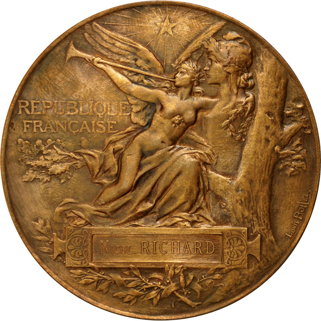 France, Medal, Exposition universelle de Paris, 1889, Bottée, AU(55-58), Bronze