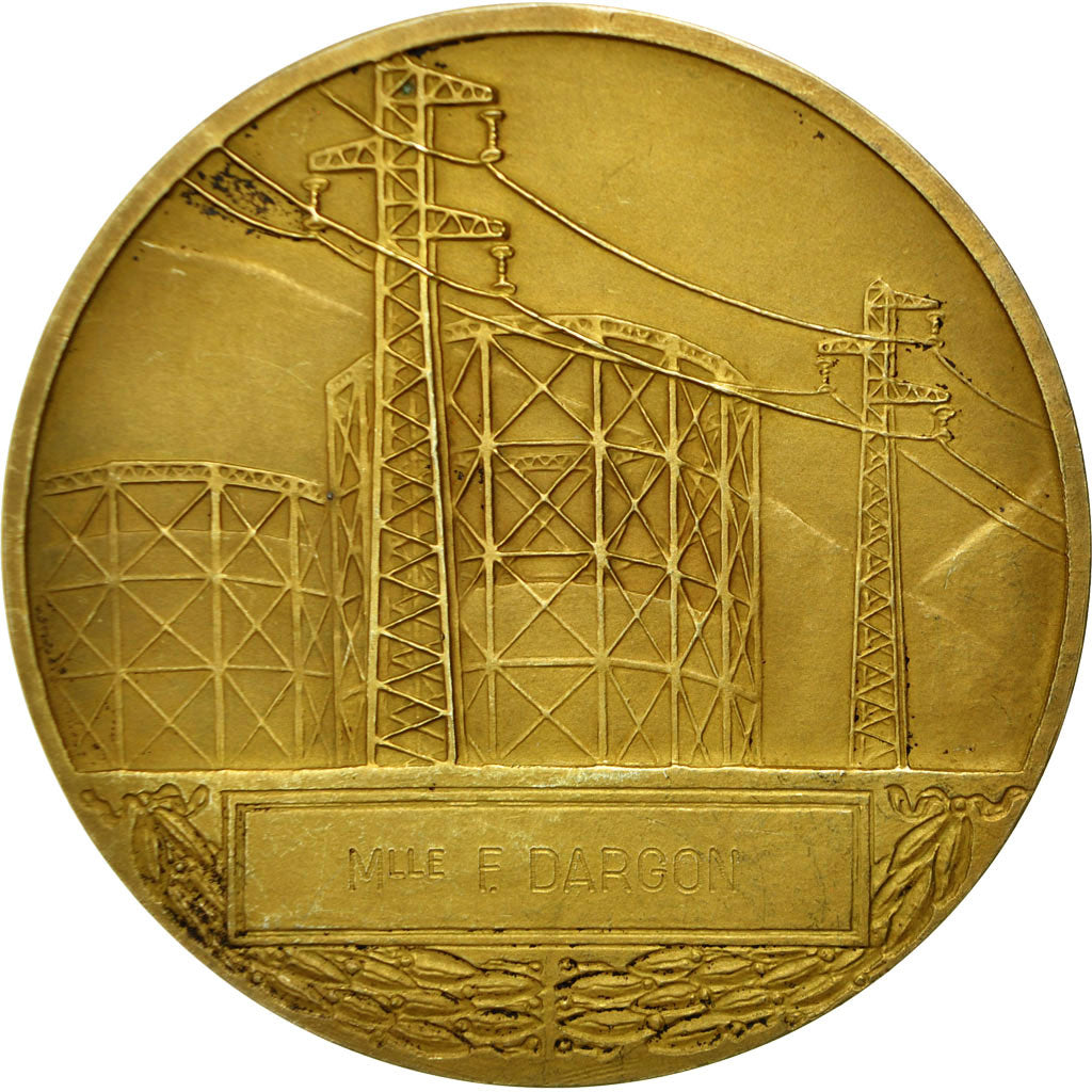 Frankreich, Medaille, Électricité de France et gaz de France, Dropsy, VZ