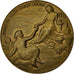 Francia, medalla, Médecine, Prix Specia, Hôpitaux de Reims, 1952, EBC+, Bronce