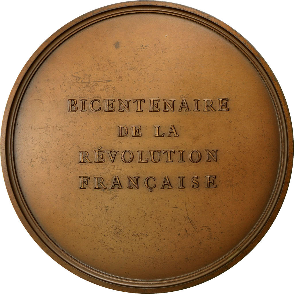 Frankrijk, Medaille, Révolution Française, Serment du Jeu de Paume, 1987