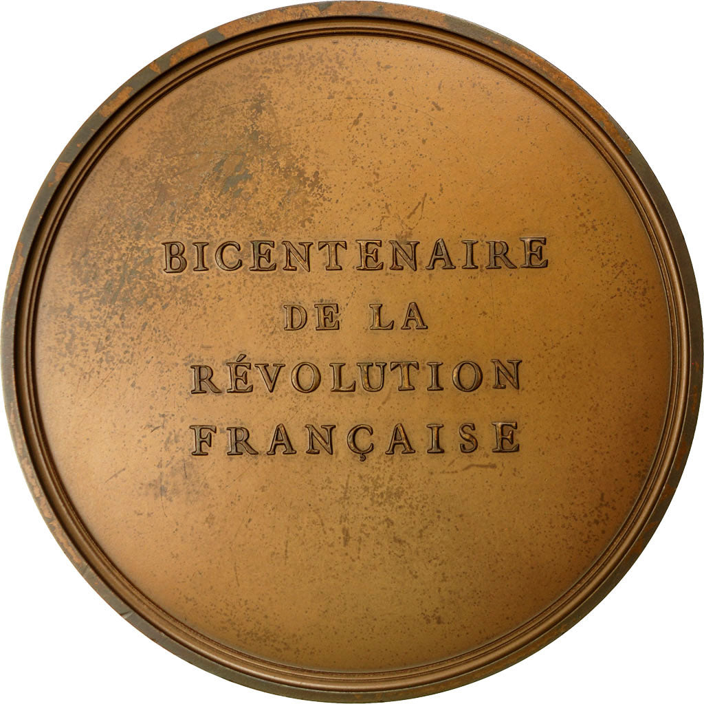 Frankrijk, Medaille, Révolution Française, L'Etre Suprême, 1987, Mauviel
