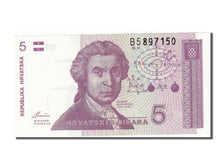 Croatia, 5 Dinara, 1991, KM #17a, UNC(65-70), B 5897150