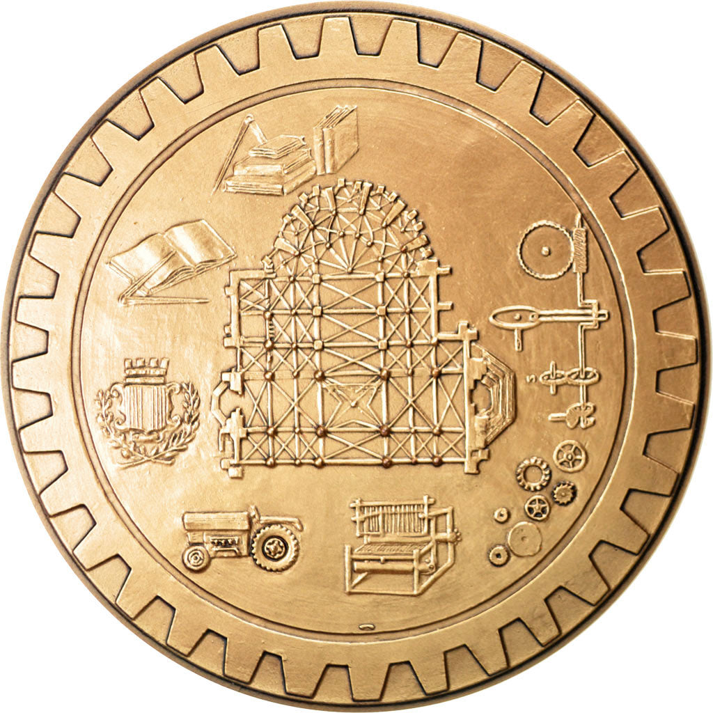 France, Medal, Ville de Beauvais, Crémondière, MS(64), Bronze