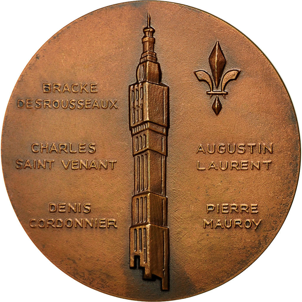 Frankrijk, Medaille, Roger Salengro, Maire de Lille, Brimeur, PR, Bronze