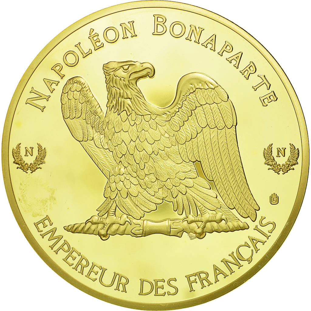 France, Medal, Napoléon Bonaparte à Berlin, MS(65-70), Copper Gilt
