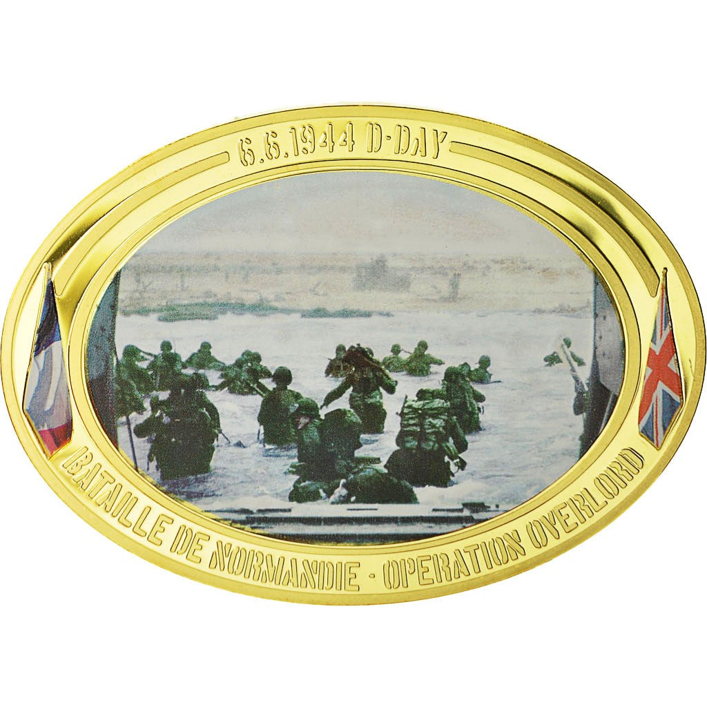 France, Medal, Débarquement de Normandie, Opération Overlord, MS(65-70)