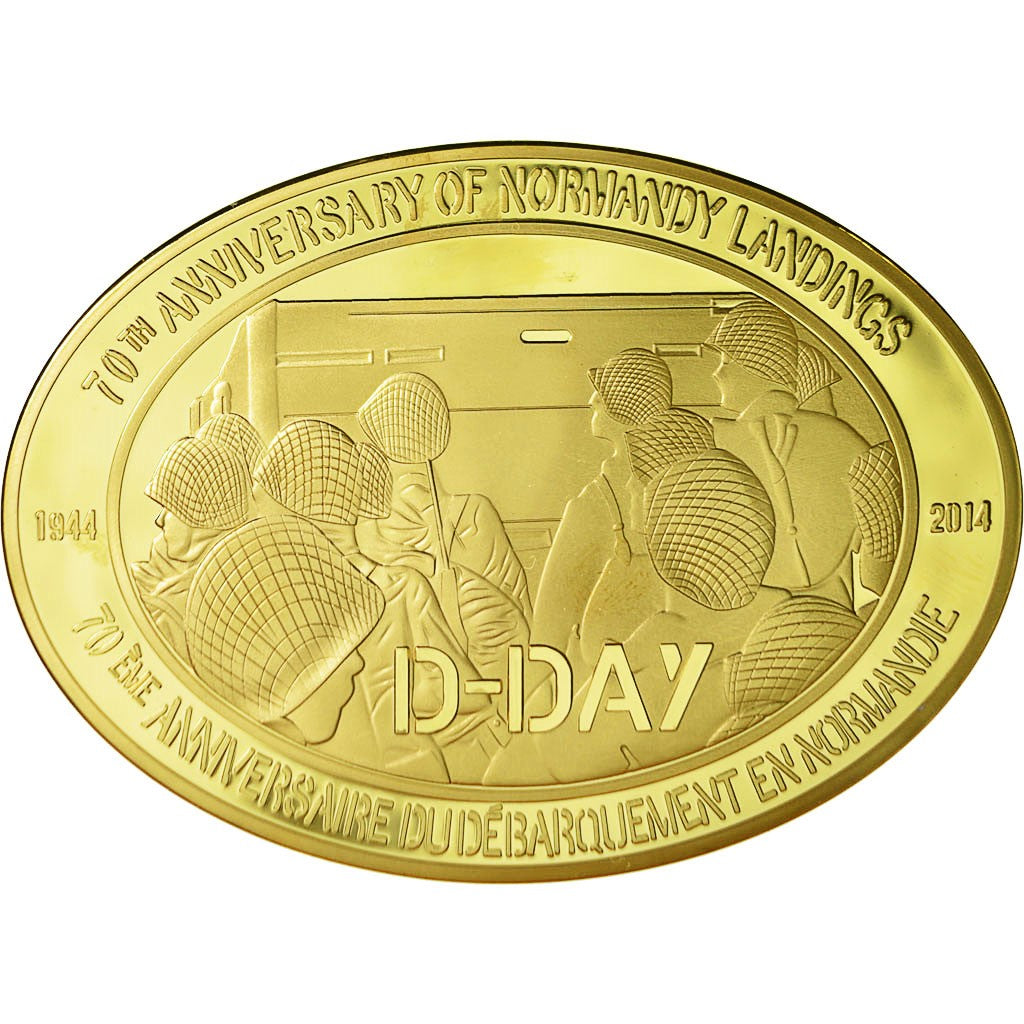 France, Medal, Débarquement de Normandie, Opération Overlord, MS(65-70)