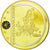 France, Medal, Europe, Billets de Banque Européenne, MS(65-70), Copper Gilt