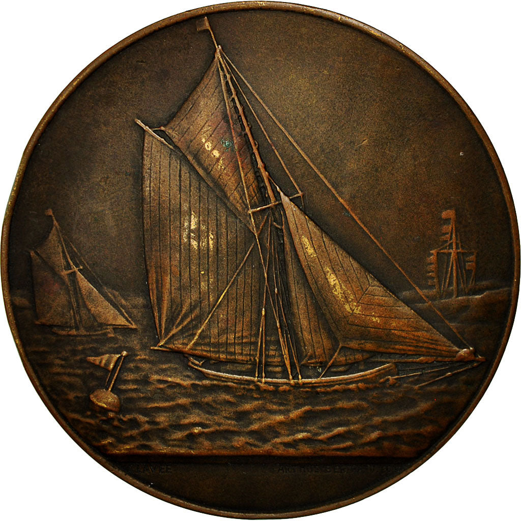 France, Médaille, Le Ministre de la Marine Marchande, Arthus Bertrand, SUP