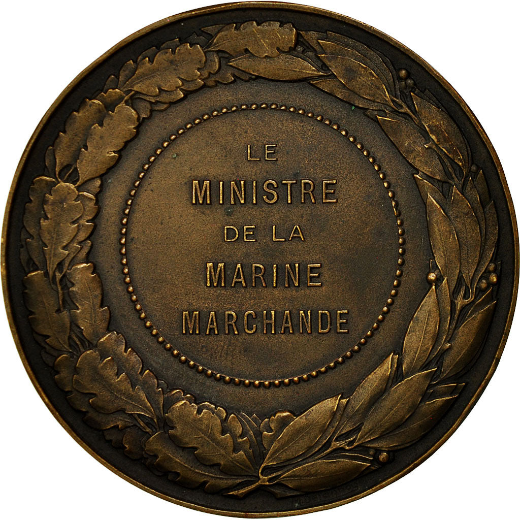 France, Médaille, Le Ministre de la Marine Marchande, Arthus Bertrand, SUP