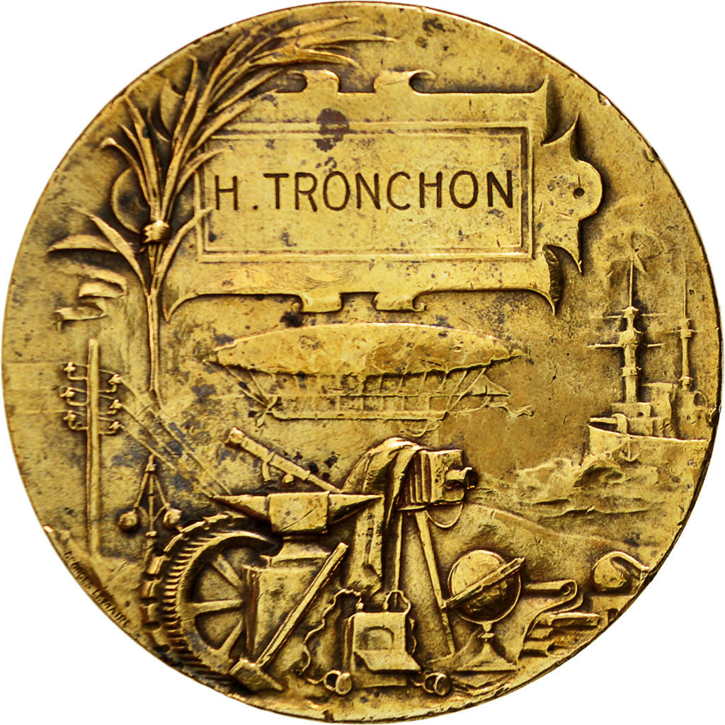 France, Medal, Exposition universelle de Paris, 1900, Lemaire, AU(50-53), Bronze