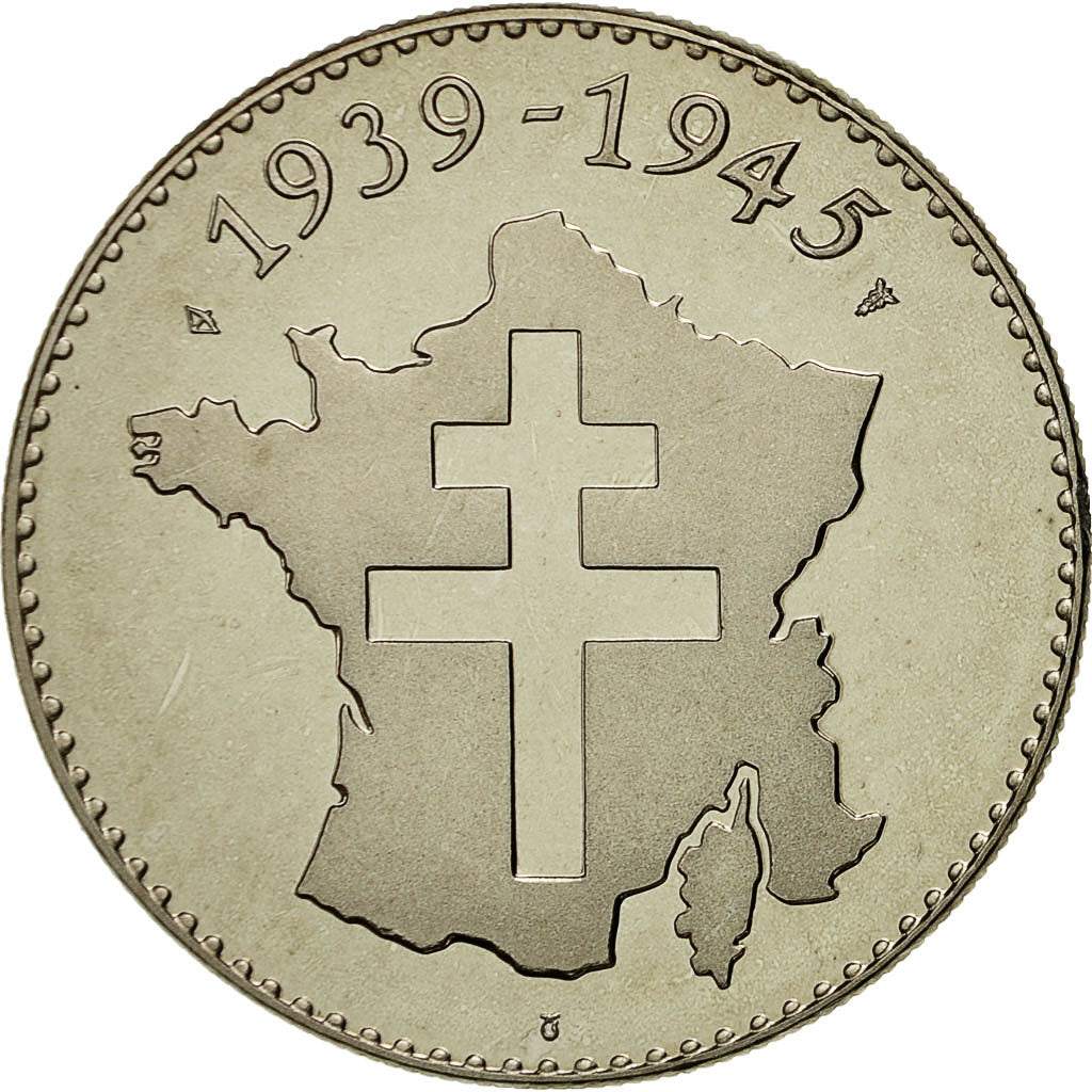 France, Medal, Seconde Guerre Mondiale, Campagne d'Italie, MS(64), Copper-nickel