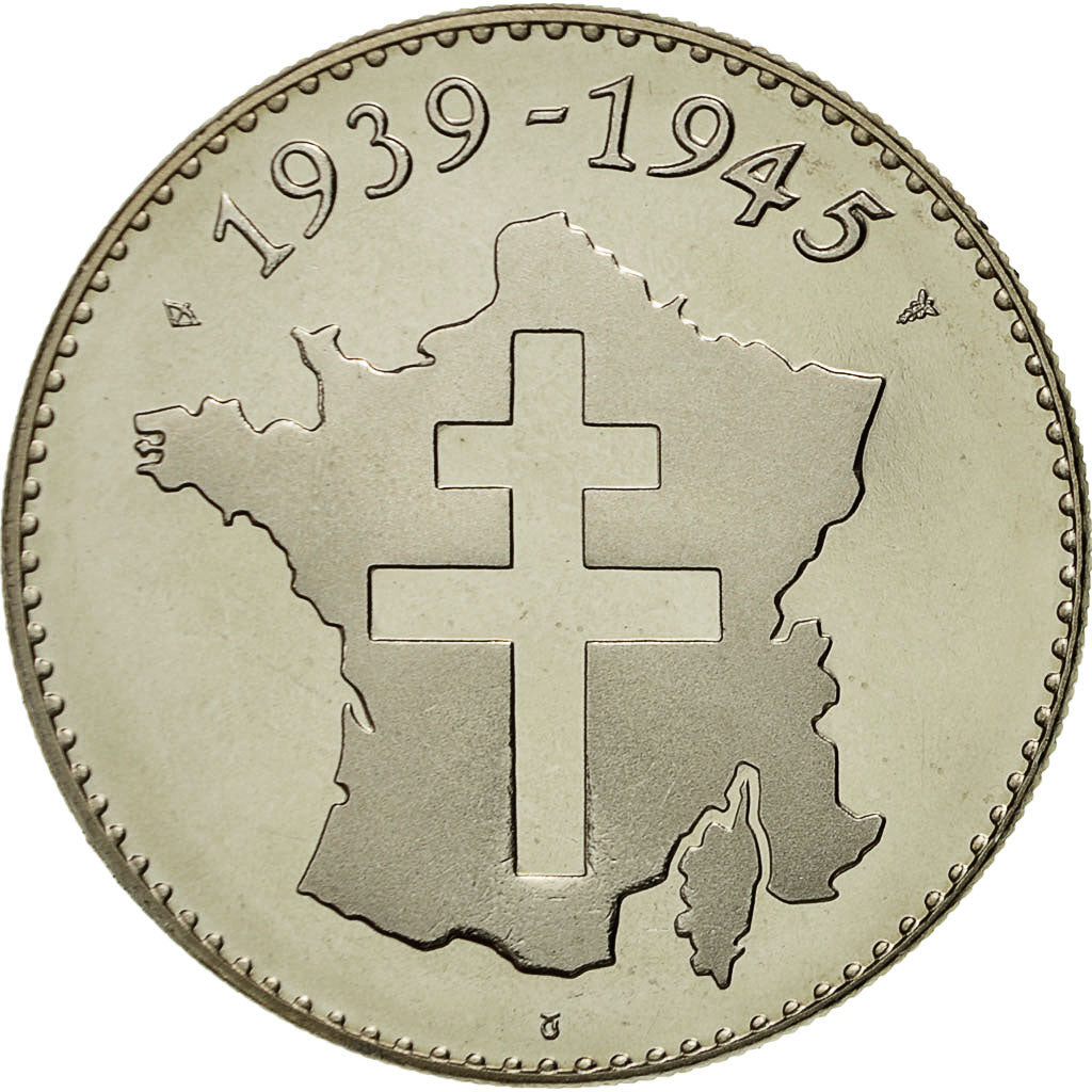France, Medal, La Bataille Des Ardennes - Décembre 1944 - Patton, MS(64)