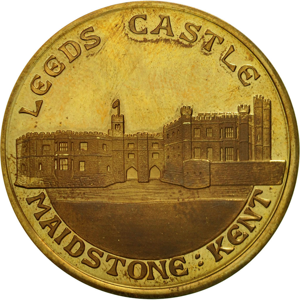 Verenigd Koninkrijk, Medaille, Château de Leeds, Maidstone: Kent, UNC, Copper