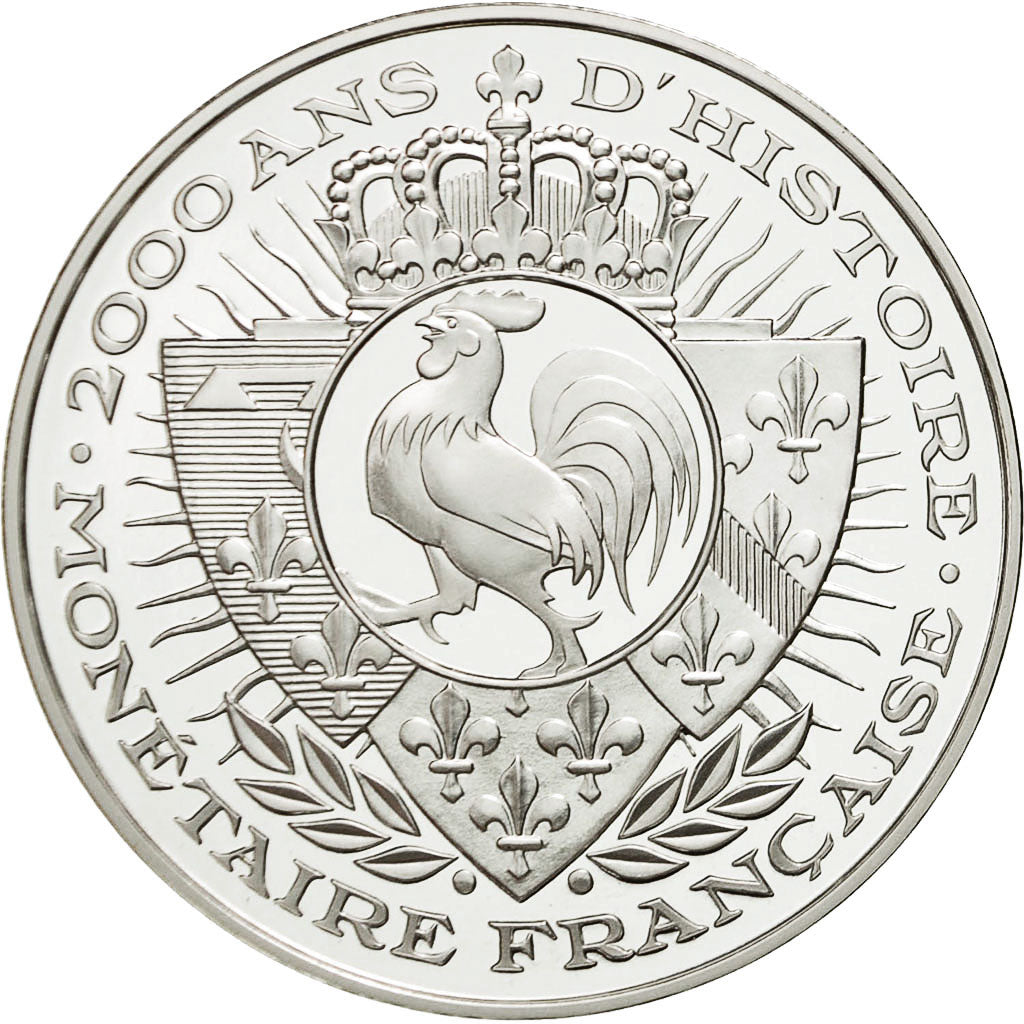 France, Medal, Histoire Monétaire, Unité dans la Diversité, MS(65-70), Silver
