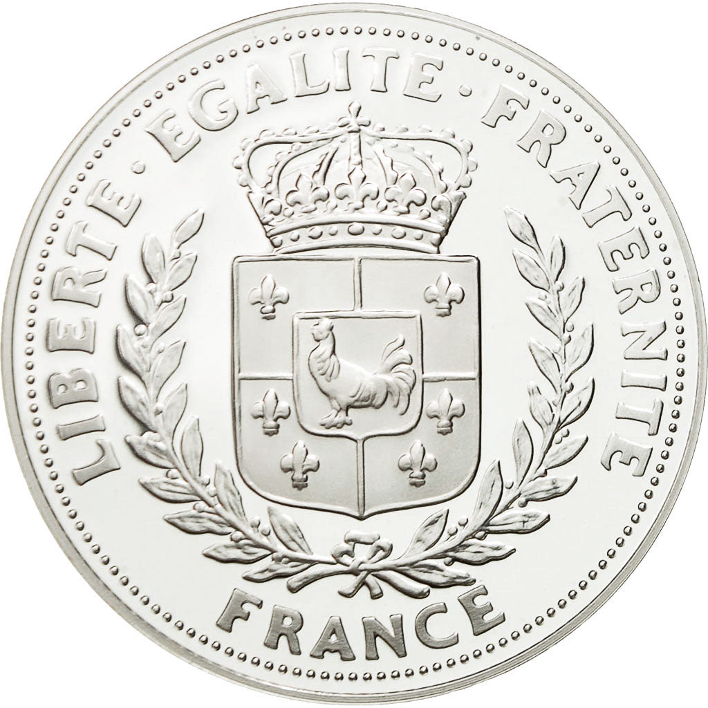 France, Medal, Marianne Triomphante, MS(65-70), Silver