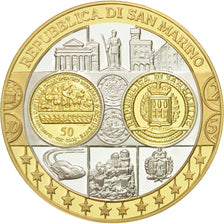 San Marino, Médaille, L'Europe, République de San Marin, FDC, Argent