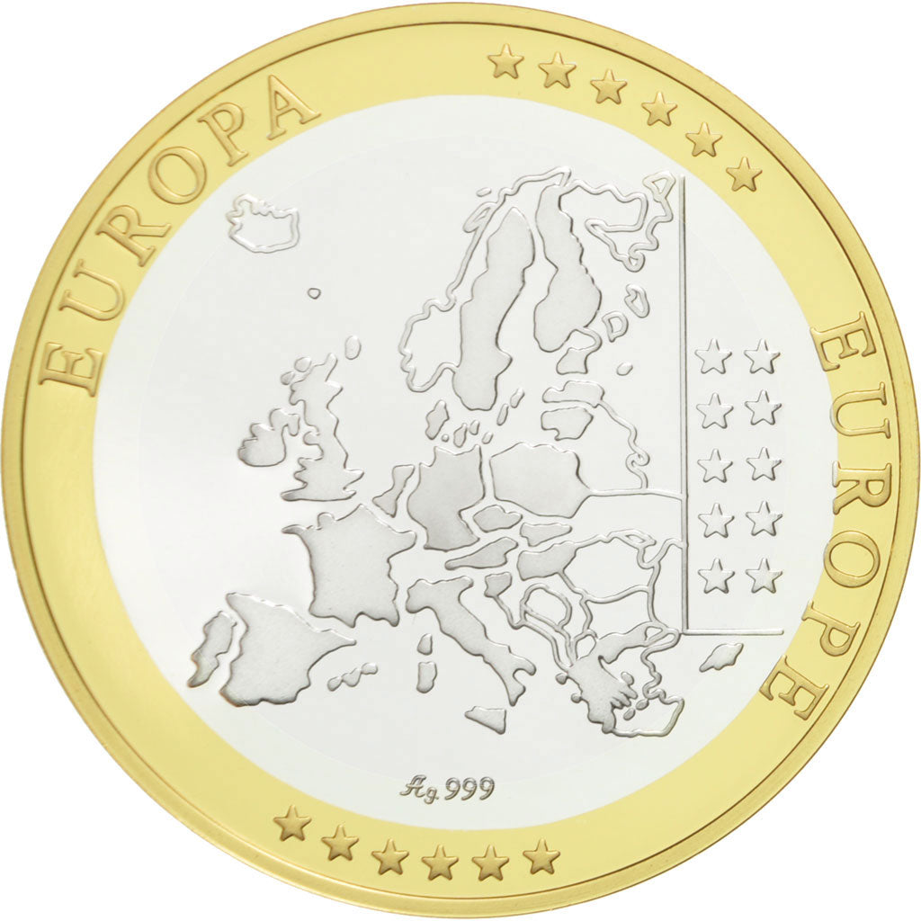 Monaco, Medaille, L'Europe, Monaco, STGL, Silber