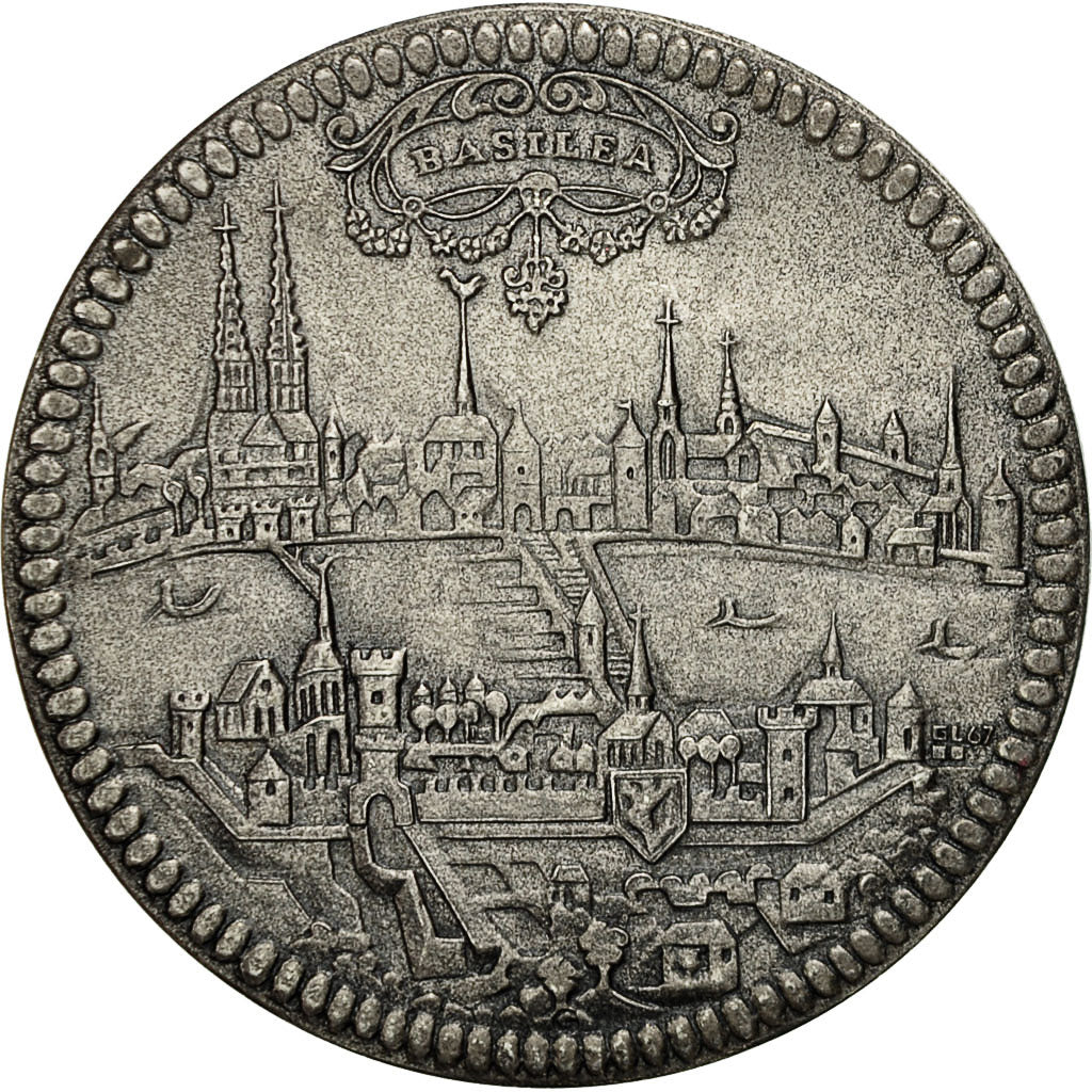Svizzera, medaglia, Basel, 1967, SPL+, Argento