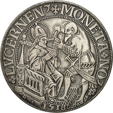 Switzerland, Medal, Reproduction Thaler Ier Type, 1968, MS(64), Silver