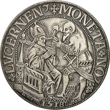 Suisse, Médaille, Reproduction Thaler Ier Type, 1968, SPL+, Argent