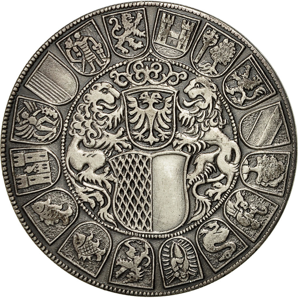 Switzerland, Medal, Reproduction Thaler Ier Type, 1968, MS(64), Silver