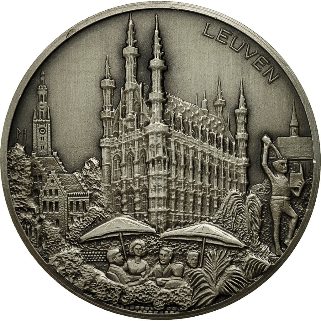 Belgium, Medal, Louvain, MS(64), Silver