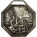 France, Medal, Médaille civile, AU(55-58), Silvered bronze