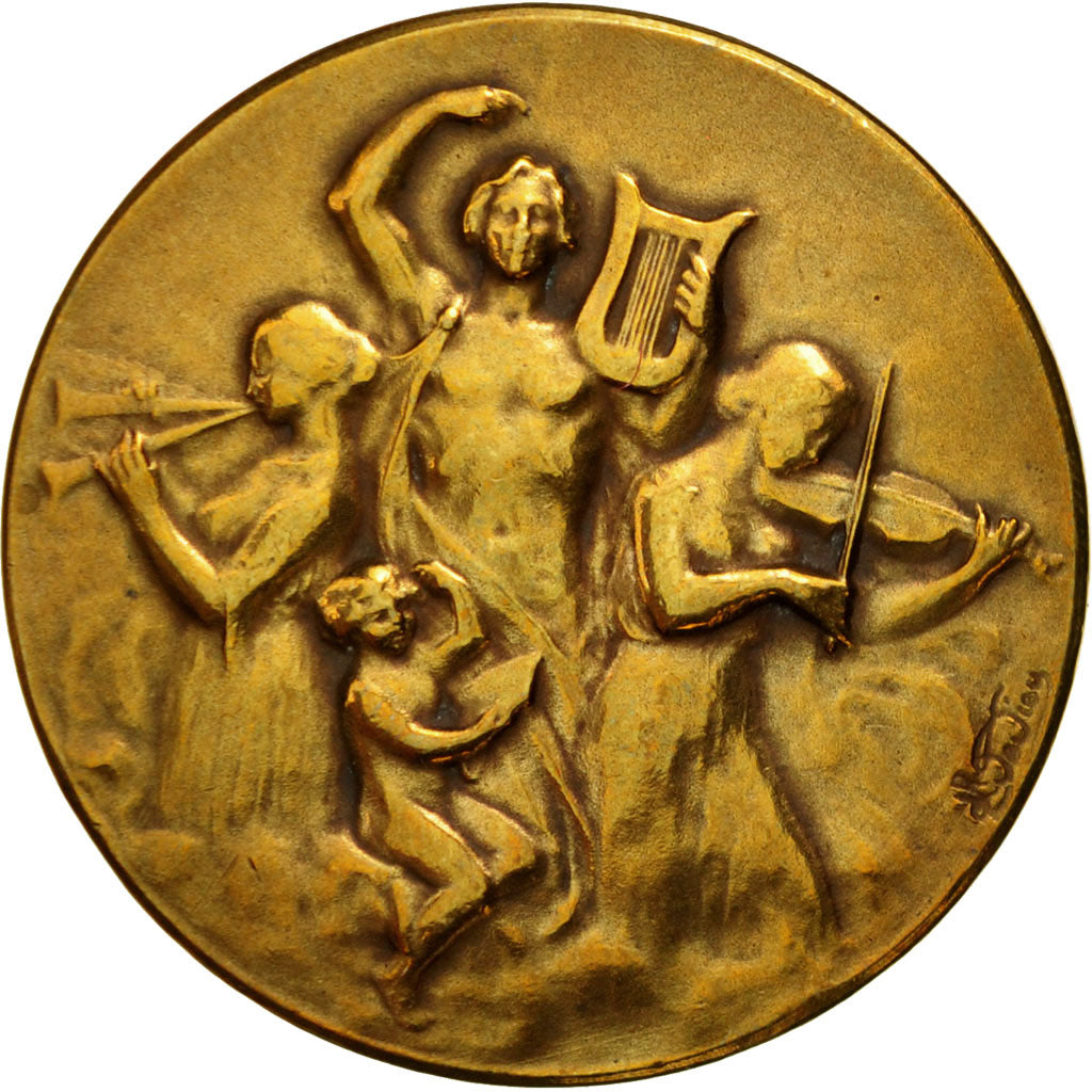 France, Médaille, Prix de Musique, TTB+, Bronze