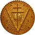 France, Medal, Seconde Guerre Mondiale, Churchill-De Gaulle, MS(64), Gilt Bronze