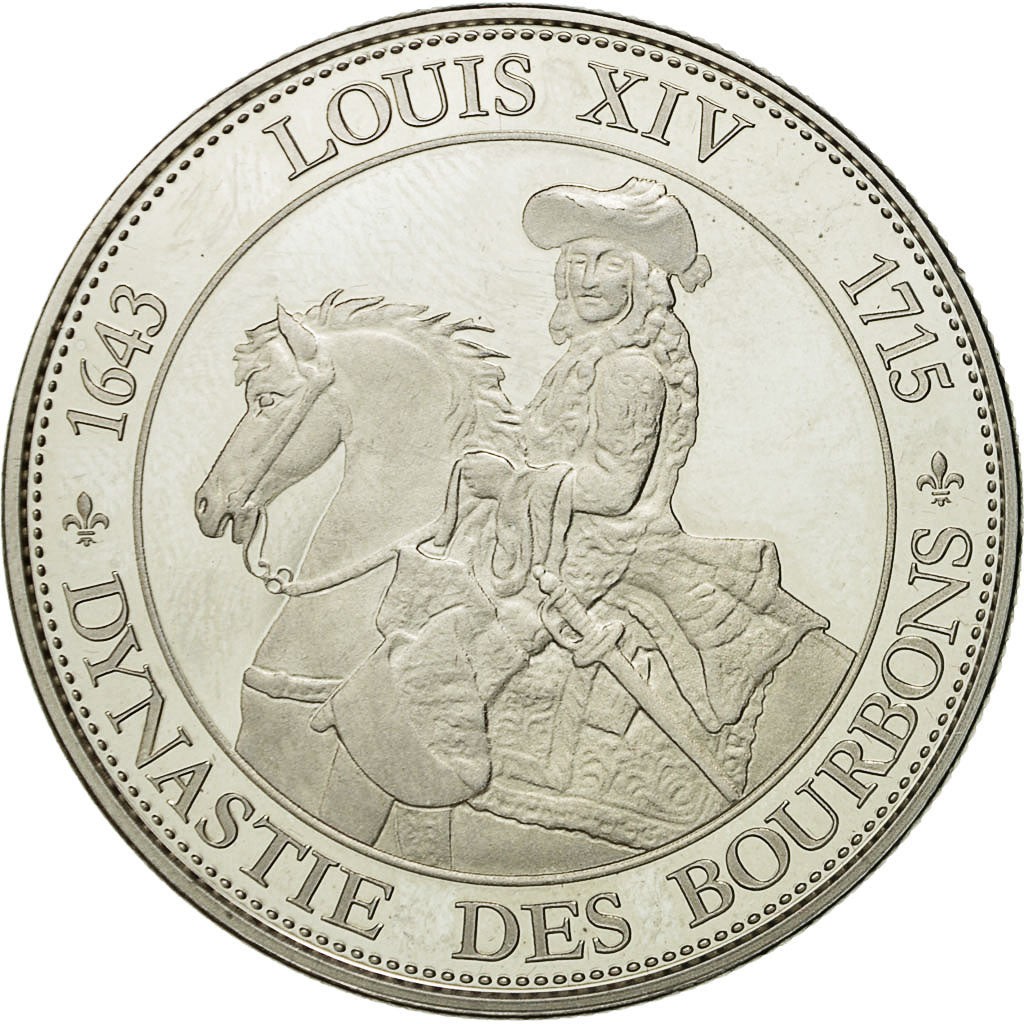 Francia, medalla, Louis XIV, Dynastie des Bourbons, SC+, Cobre - níquel