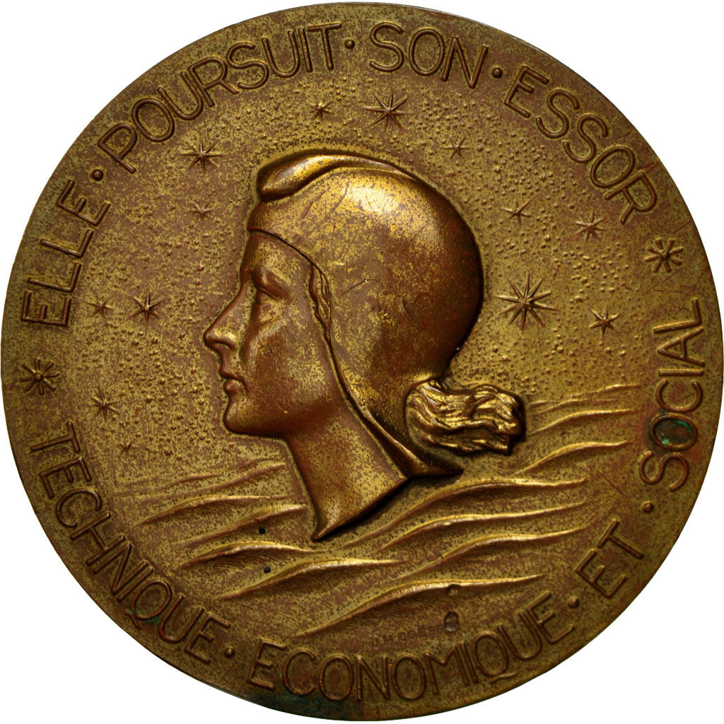 Frankreich, Medaille, Compagnie Générale Transatlantique, France, 1973