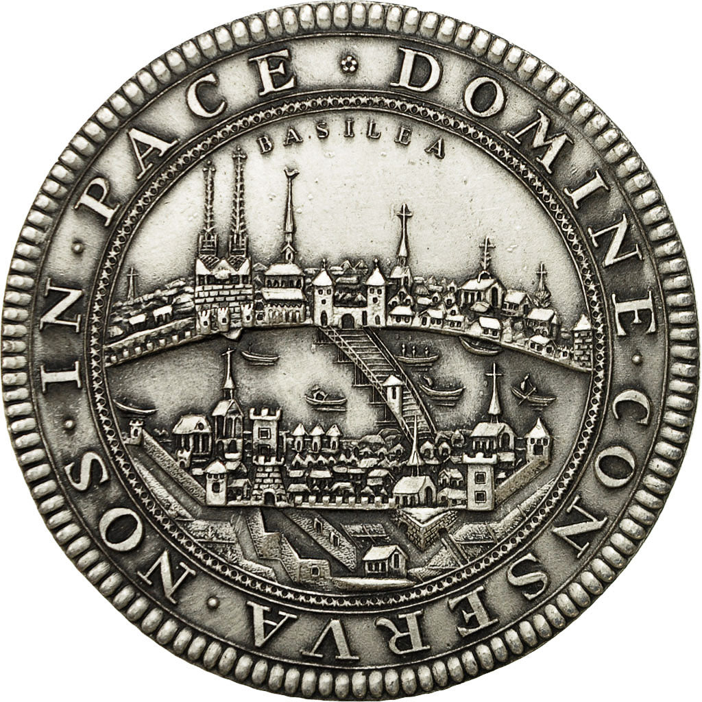 Switzerland, Medal, Basel, 1958, MS(60-62), Silver
