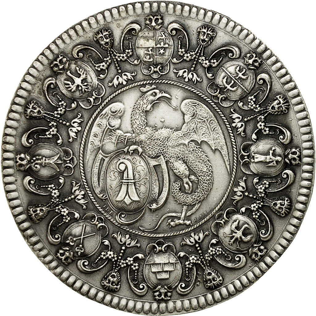 Switzerland, Medal, Basel, 1958, MS(60-62), Silver