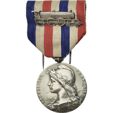 France, Ministère des travaux publics, chemins de fer, Medal, 1920, Excellent