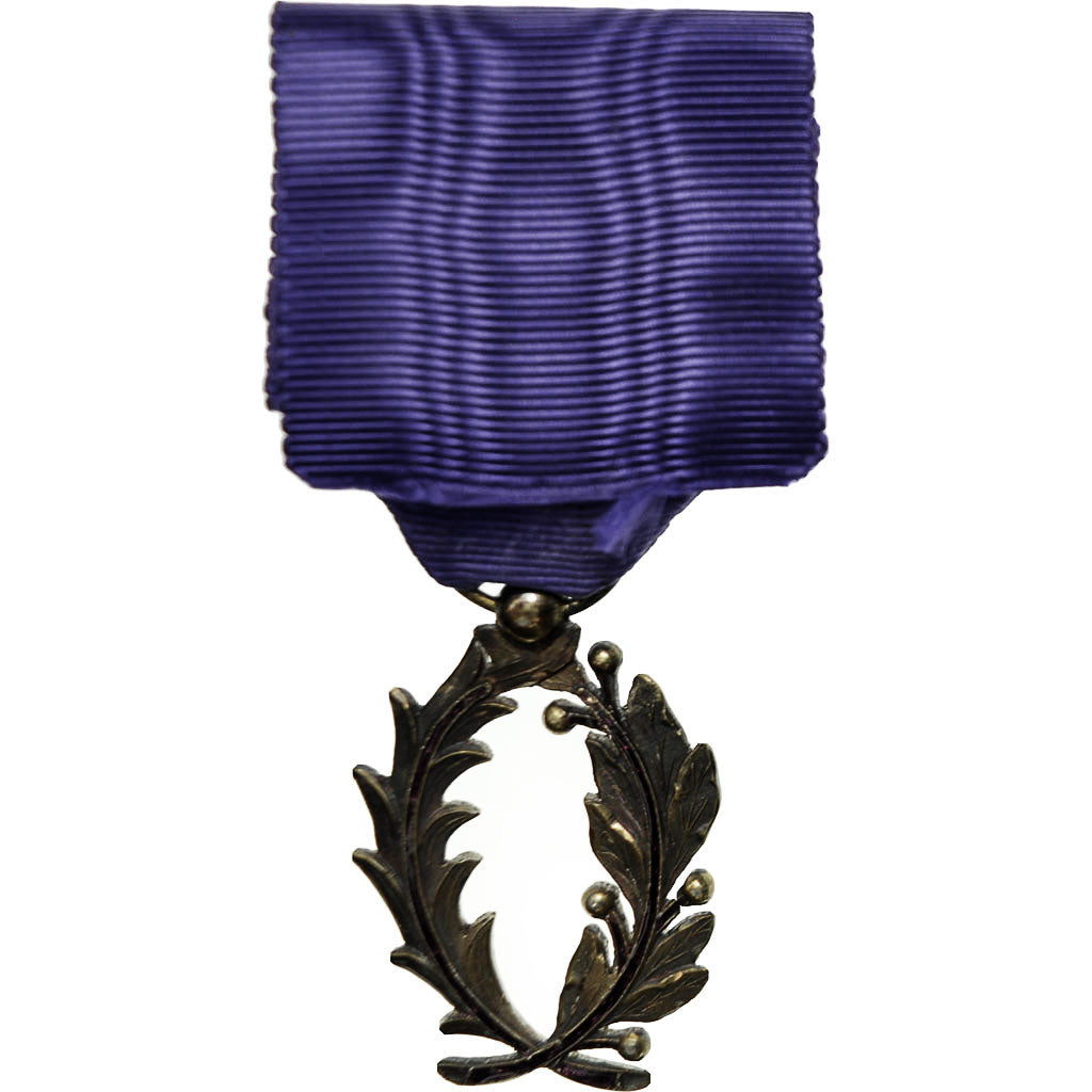 France, Palmes Académiques Officier, Medal, Uncirculated, Silver, 36