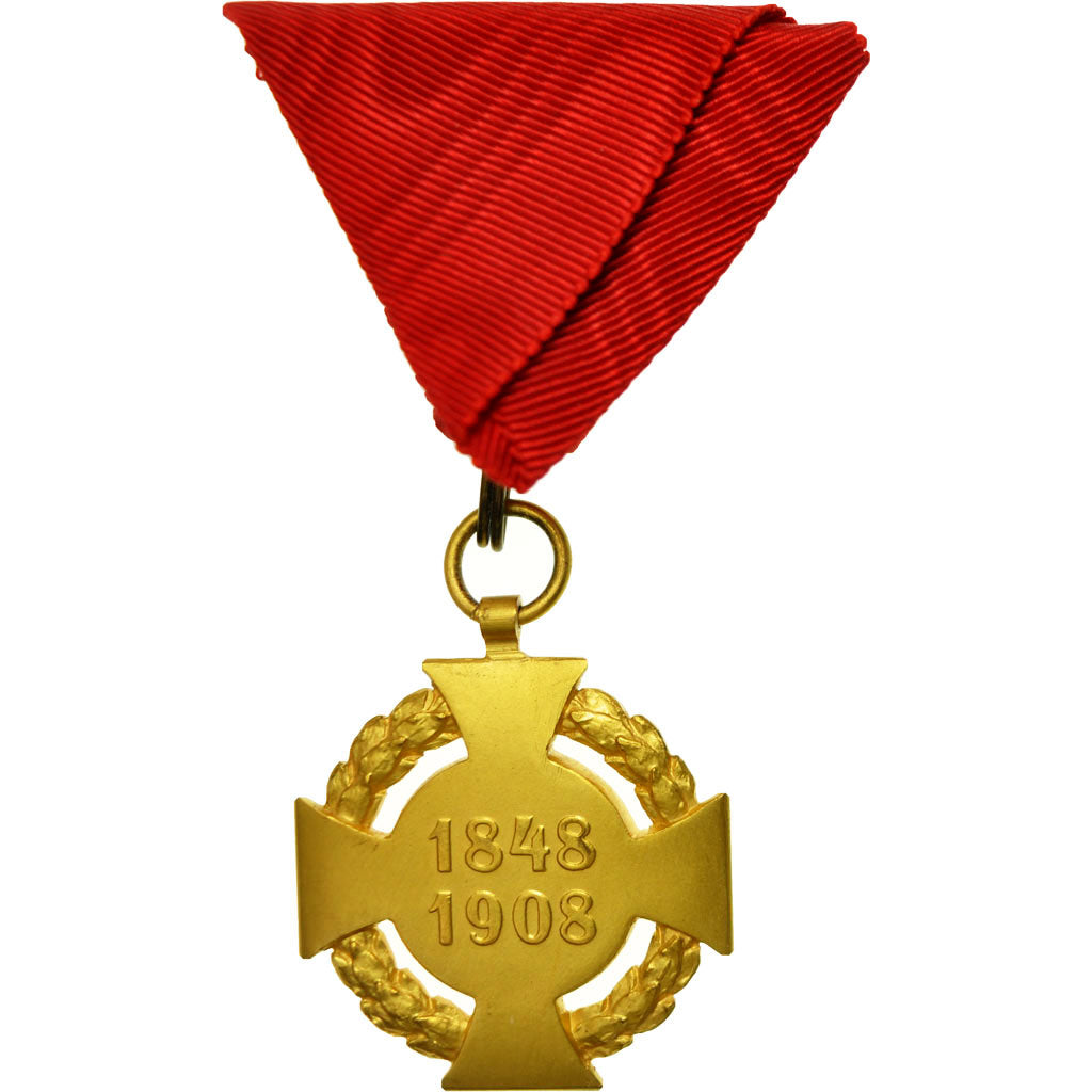 Austria, Jubilé de François Joseph, medalla, 1848-1908, Sin circulación